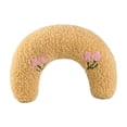 thumbnail image 2 of 2 Piezas de Almohada para El Cuello para Mascotas, Juguete Masticable de Felpa para Perros, Gatitos Y Gatos amarillo y azul, 2 of 9