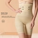 thumbnail image 3 of Pantalones tipo bóxer de cintura alta para abdomen, ropa interior moldeadora de abdomen y cadera para posparto, delgada, talla grande, 3 of 6