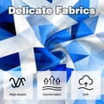 thumbnail image 3 of Flag of Israel Velvet Throw Pillows Set of 2 - Decorative Pillows with Unique Patterns for Sofa Couch Bed - Pillow Covers - Available in 16x16, 18x18, 20x20 Inches, 3 of 6