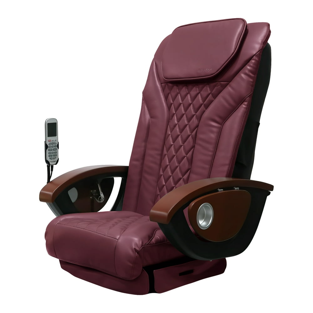 Shiatsulogic Pedicure Chair Cushion Cover Set (Burgundy), Vibration