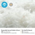 thumbnail image 2 of 28x28 Pillow Inserts,Set of 2 Down Feather Throw Pillows for Couch Sofa Bed, Decorative Fluffy Throw Pillow Inserts Cotton Fabric,White, 2 of 8