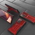 thumbnail image 7 of ExoGuard For Samsung Galaxy Note 20 Ultra 5G Case, Full-Body Phone Case with Kickstand (Red), 7 of 7