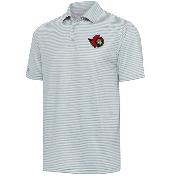 Men's Antigua  Gray Ottawa Senators Skills Polo