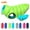 Green+Blue, variant on Pet Artist Pet Dog Winter Coat Reversible Warm Down Jacket Quilted Padded Puffer Vest Waterproof Clothes with Leash Hole