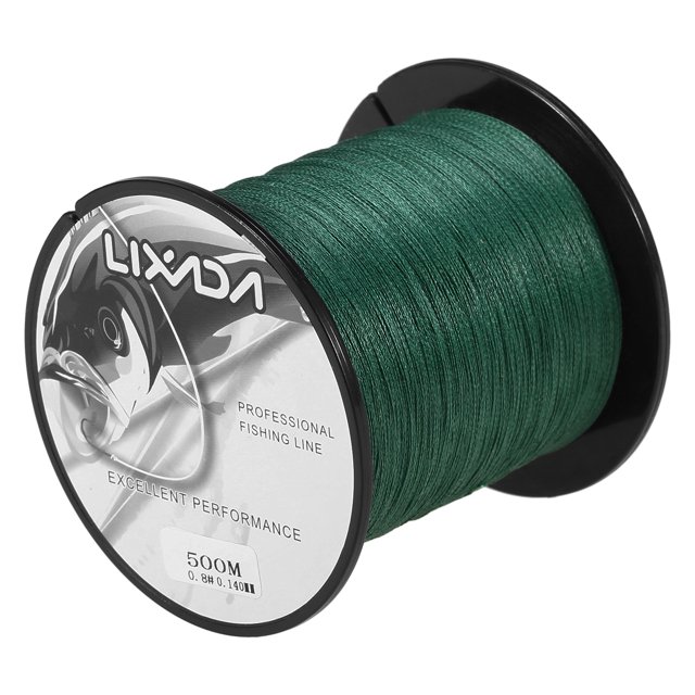 500m Braided Fishing Line 4 Strands Multifilament PE Fishing Wire Fishing String for Saltwater Freshwater