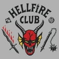 thumbnail image 2 of Netflix Boy's Stranger Things Welcome to the Hellfire Club Graphic T-Shirt, 2 of 5