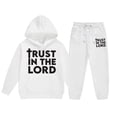 thumbnail image 1 of toraway Ensemble Garçon Bébé Outfit Été Sweat à Capuche Manches Longues pour Enfants Set 3-4 Ans, 1 of 4