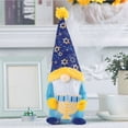 thumbnail image 4 of Hanukkah Doll under $5! CQCYD Holiday Gnome Decor, Christmas Rudolph Doll with Blue Hat, Faceless Plush Doll for Home Decoration, Festive Tabletop Decor for Mantel Shelf, 4 of 4