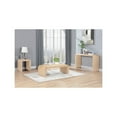 thumbnail image 4 of Meridian Furniture Toulon Natural Oak Veneer Console Table, 4 of 7