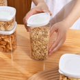 thumbnail image 6 of JeashCHAT Airtight Food Storage Containers with Lids for Flour Sugar Tea, BPA Free Plastic Cereal Containers for Kitchen Pantry Organization and Storage, 750 ML, 6 of 6