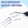 thumbnail image 3 of Long Head Deep Hole Marker,2026 New Quick Drying Creative Markers,Permanent Markers,Fine Point Markers,Waterproof Colorful Carpenter Pen,Fade Resistant Fine Tip Marker, 3 of 7