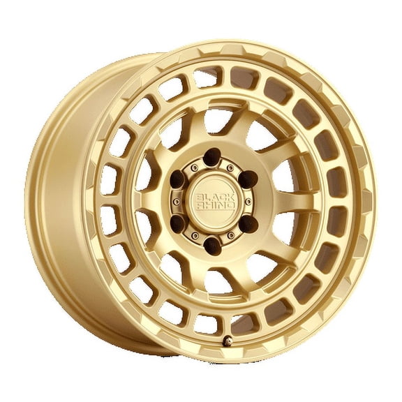 Black Rhino Chamber 20X9.5 6X135 12Et 112.1Cb Matte Gold Wheel