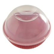 Nordic Ware 14 Cup Plastic Microwave Quick Pop Popcorn Popper, Red, 68402W