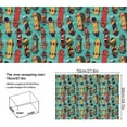 thumbnail image 4 of Skateboard Wrapping Paper for Boys Girls Kids Men Dad - Funny Sports Design Gift Wrap for Birthday，Holiday，Party, fathers day - 20 X 28 Inch Per Sheet(6 Sheet), 4 of 14