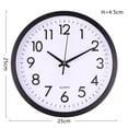 thumbnail image 2 of Japceit Digital Clock Silent Sweep Modern Graceful Desk Creative Simple Clock, 2 of 4