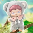 thumbnail image 2 of Adorable Plush Doll with Bear Costume Soft and Cuddly Stuffed Toy for Kids and Collectors Perfect Gift Idea, 2 of 3
