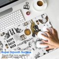 thumbnail image 4 of Long Mouse Pads for Desk,Halloween Vintage Trick or Treat Desk Mats on Top Of Desks, Desk Mouse Pad Extra Large with 3mm Non-Slip Base and Stitched Edge for Gaming,Office,Work,Home 35.4x15.7in, 4 of 5