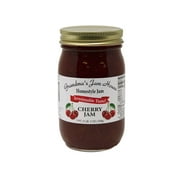 Grandma's Jam House All-Natural USA Made Homestyle Cherry Jam 19 Oz