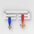 thumbnail image 2 of Soporte para colgar medallas deportivas para exteriores, colgador de pared Victory, color negro, 2 of 8