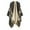 Black, variant on WJSX Winter Savings Clearance! Womens Solid Color Shawl Warm Collar Tassel Solid Color Knitted Cape Shawl and Wraps Black