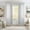 White, variant on 2 Panels Pink Faux Silk Blackout Luxury Curtains, 40 X 100 Inch Room Darkening Satin Thermal Insulated Window Drapes for Bedroom Decor, Indoor