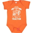 thumbnail image 3 of Inktastic Tractor Woman Girls Baby Bodysuit, 3 of 5