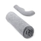 thumbnail image 1 of Funda de almohada para embarazo Momcozy, poliéster gris en forma de J, 1 of 7