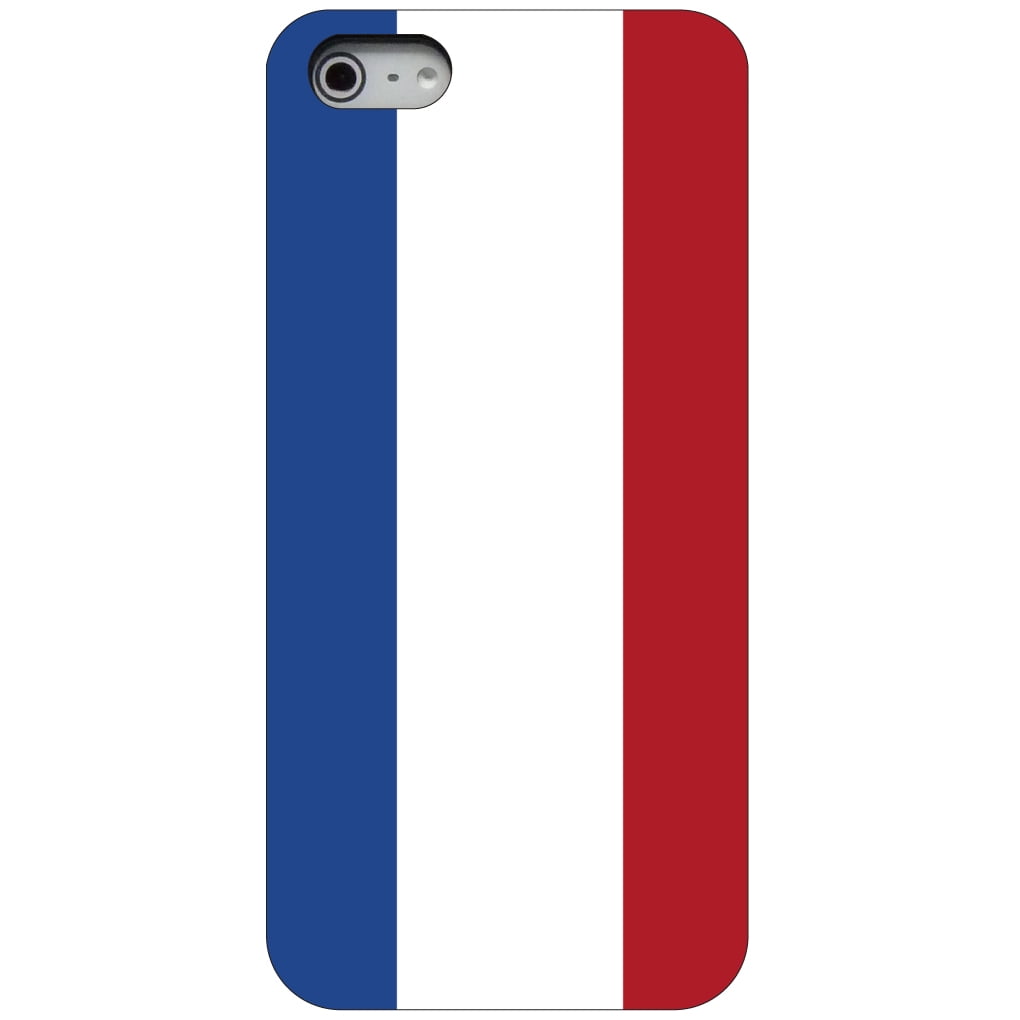 CUSTOM Black Hard Plastic Snap-On Case for Apple iPhone 5 5S SE Holland Flag