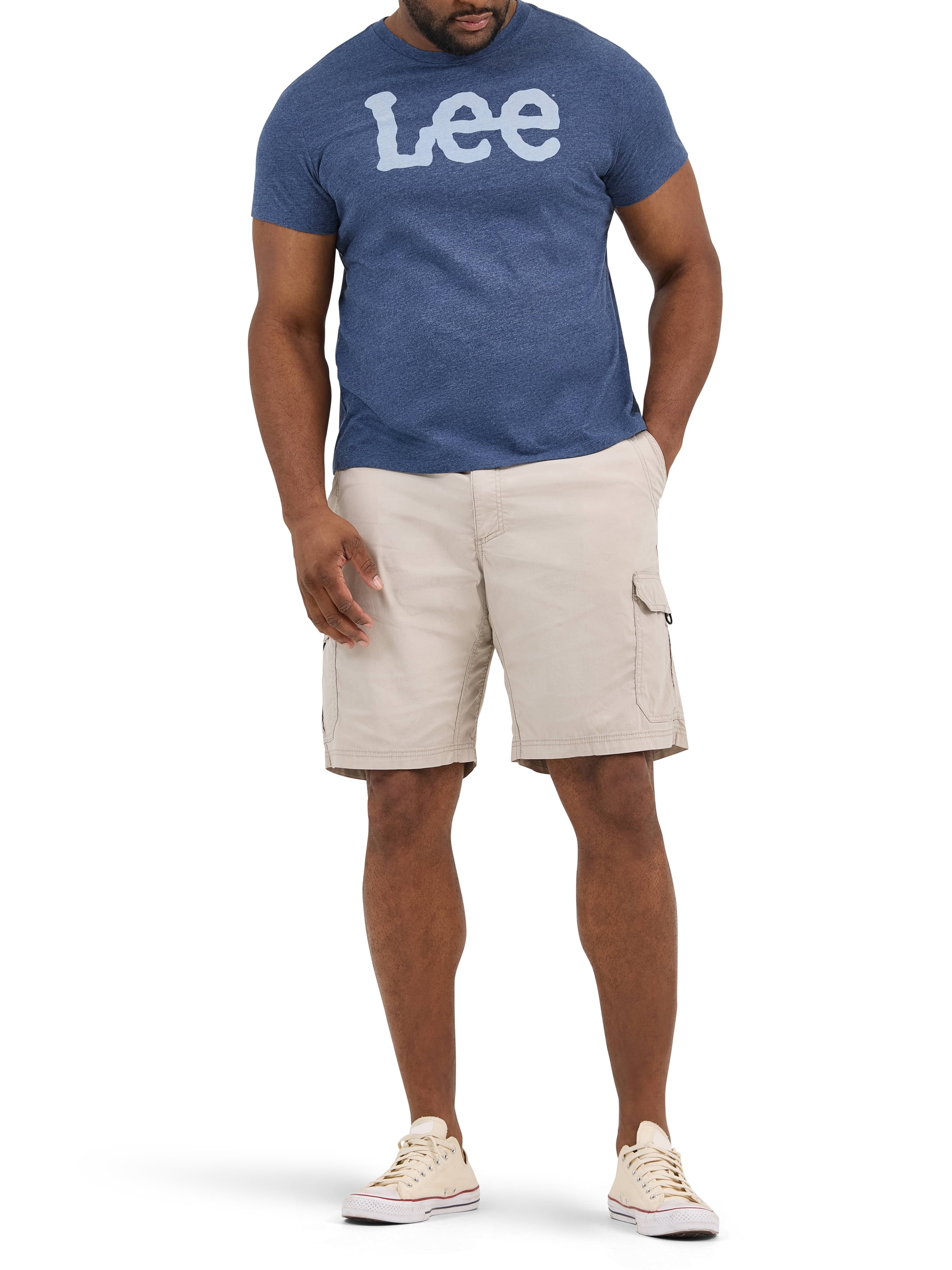 Lee Big Men's Extreme Motion 10" Crossroad Cargo Short, Sizes 42-60