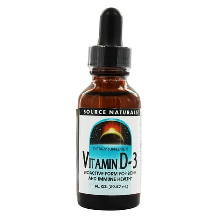 Source Naturals - Vitamin D3 Liquid 2000 IU - 1