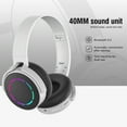 thumbnail image 4 of Kiplyki Wholesale Bluetooth Headphones Over Ear,Foldable Wireless And Wired Stereo Headset,For Cell Phone,PC,Soft Earmuffs & Light Weight For Prolonged Wearing, 4 of 5
