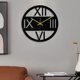 thumbnail image 5 of 12'' Wall Clock Decorative Silent Clocks Art Hanging Decor Simple Design Black Acrylic For Bedroom Cafe Kitchen Farmhouse Gift A Macarena Relojes de pared, 5 of 7