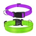 thumbnail image 5 of Reflective Nylon Dog Collars 2pcs,with Quick Release Buckle,Adjustable Safety Nylon Collars for Small Medium Large Dogs, 5 of 7