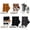 MKL#5, variant on TRANSLINK 8 Packs Womens Ankle Fuzzy Crew Socks Non Slip Warm Cozy Winter Slipper Socks Gift Size 5-9