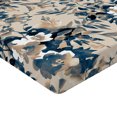 thumbnail image 4 of Ambesonne Floral Design Fitted Sheet, Vintage Reduncles Art, King Size, Eggshell Dark Lavender, 4 of 5
