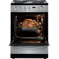 thumbnail image 3 of Frigidaire FFEH2422US 24" Electric Range with 4 Coil Element 1.9 cu. ft. Oven Capacity Storage Drawer ADA Compliant in Stainless Steel with 4 Prong Electrical Cable included, 3 of 8