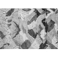 thumbnail image 1 of Ahgly Company Indoor Rectangle Abstract Gray Modern Area Rugs, 4' x 6', 1 of 4