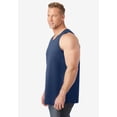 thumbnail image 3 of KingSize Men's Big & Tall Shrink-Less Lightweight Tank, 3 of 6