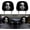 Style-F, variant on Ghost Face Headrest Covers, 2PCS Stretchy Seat Headrest Protector, Scary Covers for Cars, Funny Cover for Auto, Truck, Vehicle, SUV, Washable Elastic Fabric, Interior Accessories (Style-E)