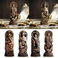 thumbnail image 2 of ROZYARD Odin/Thors/Loki/Freyja Statue Vikinges Mythology Figurine Norses God Statue, 2 of 11