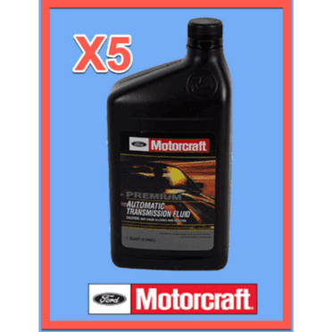 5 Quarts Premium Auto Trans Fluid ATF OEM FORD MOTORCRAFT For AWF21 6 Speed MPN #XT-8-QAW