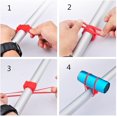 thumbnail image 3 of Correa de silicona para montaje en bicicleta con linterna, correas de amarre de goma, correa de silicona para bicicleta, linterna para casco, montaje de luz, correa para teléfono, corbata Ri. Afortunado Sencillez, 3 of 5
