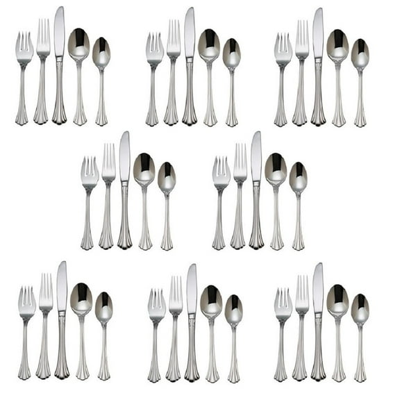 Reed & Barton 1800 18/10 Stainless Steel - 40 Piece Set (Service for Eight)