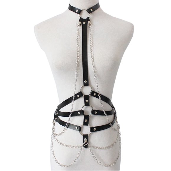 Bangcool Harness Belt Fashion Stylish Adjustable Strappy Cage Body Harness Strap