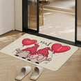 thumbnail image 6 of Clearance Sale Bath Mats, Hwkond Valentines Day Door Mat Valentines Welcome Mats Outdoor For Front Door Non Slip Doormat Indoor Entryway Floor Rug,multicolor,15.74x23.6in, 6 of 8