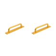 thumbnail image 4 of Speravity manija de los muebles con tornillos de montaje perillas de hardware de varios tamaños tiradores de puerta de mejora hogar cocina oro / 160 mm Oro/160mm 2piezas Speravity CBP382261, 4 of 5
