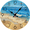 BEtad-2ed, variant on Eveokoki Round Wall Clocks, Silent Non-Ticking Battery Operated Clock 10 Inch, Decor for Bathroom, Bedroom, Kitchen, Office or School Beach Scene Ocean Waves