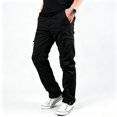 thumbnail image 2 of Men Stretchy Straight Cargo Sport Pants, Multi Pocket Thin Outdoor Daily Trousers S-XL（1 piece）, 2 of 10