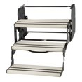 thumbnail image 4 of Lippert Components 432696 Alumi-Tread Triple Manual Step , Black, 4 of 10