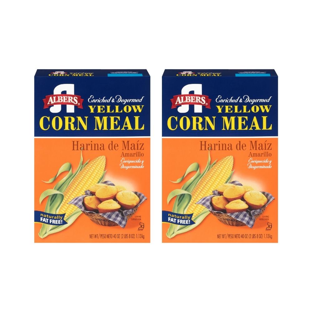 (2Pack) Albers Yellow Corn Meal, 40 oz